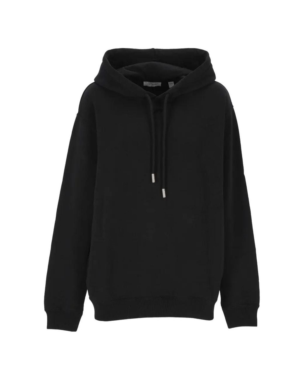 Off-White c/o Virgil Abloh Black Embroidered-Logo Drawstring Hoodie
