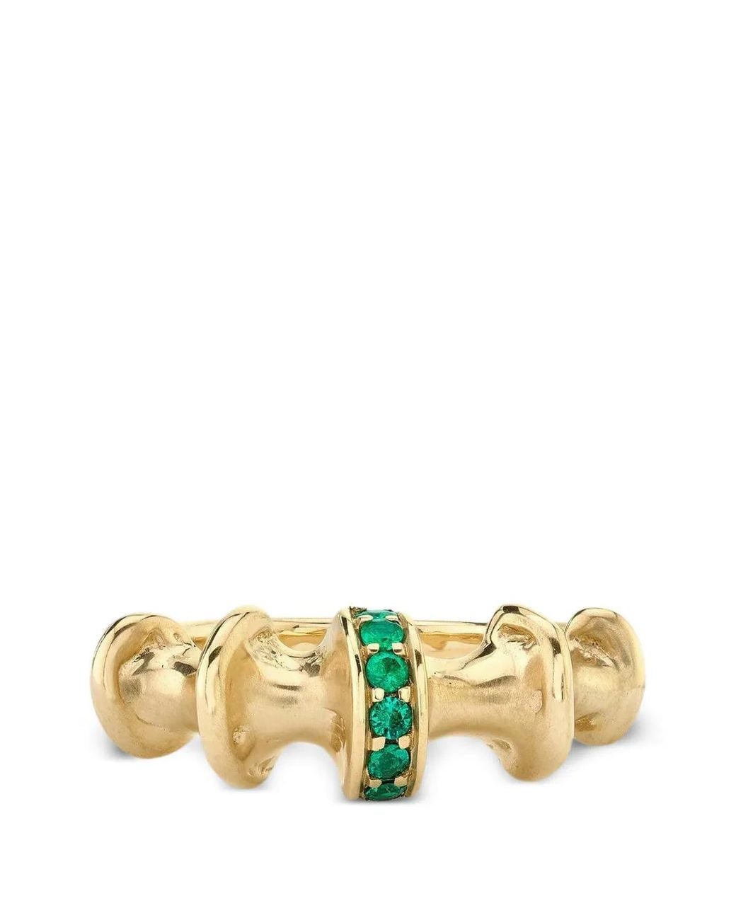 VRAM Metallic Chrona I Emerald Ring