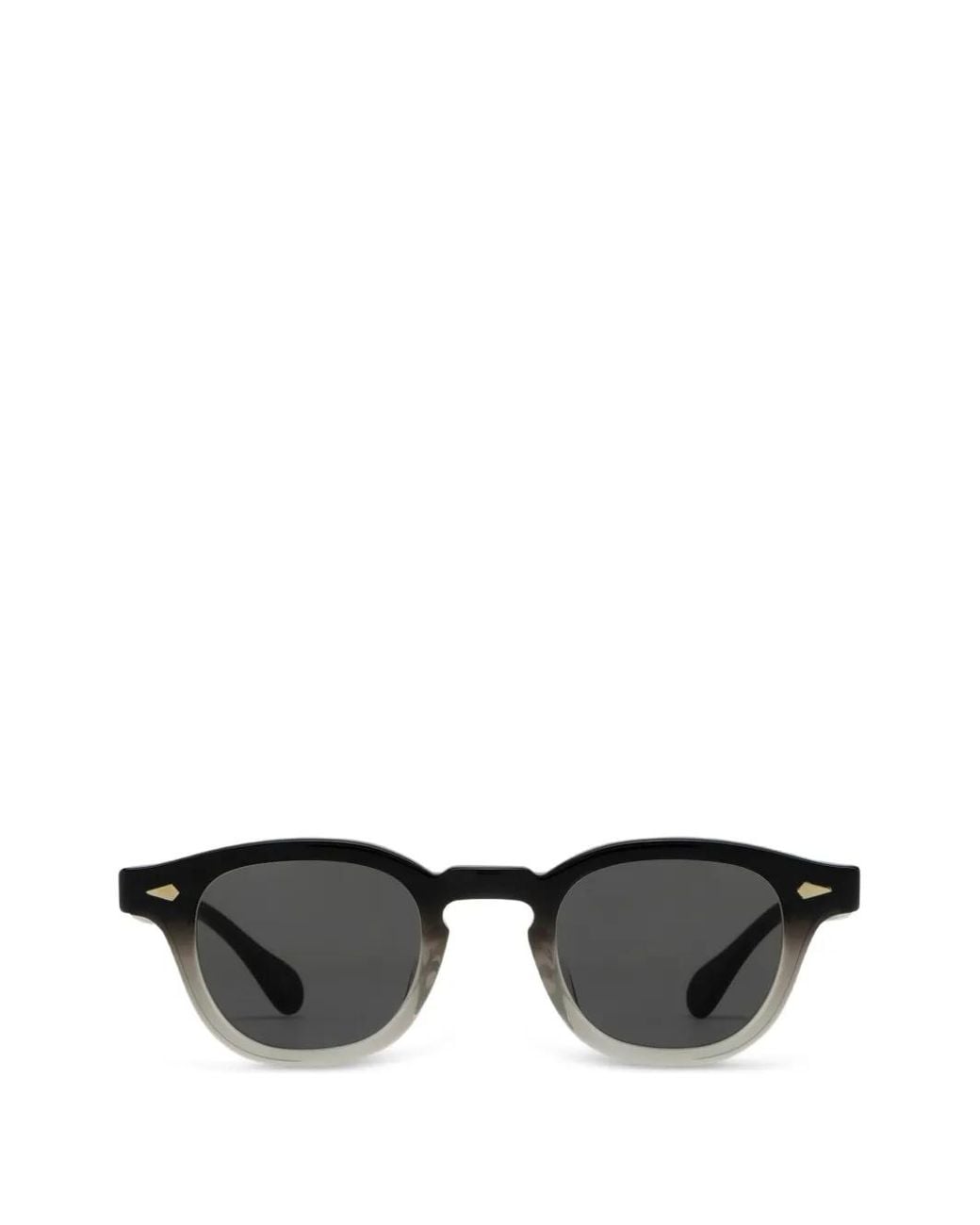 JULIUS TART Black Lunettes De Soleil Ar Sun À Monture Ronde