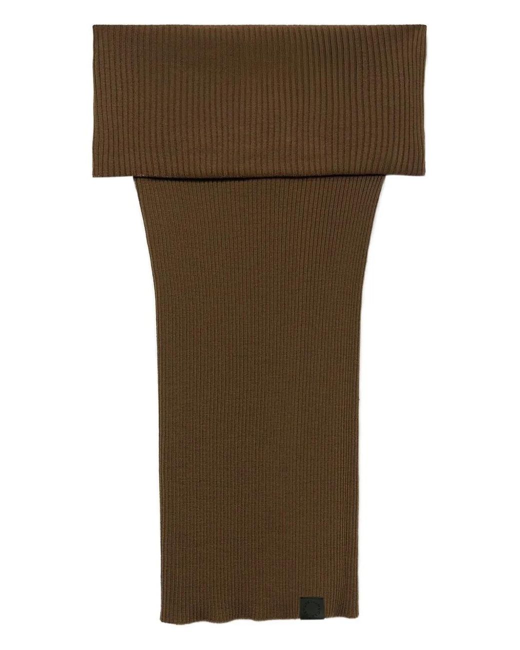 Stella McCartney Off-Shoulder Top in het Brown