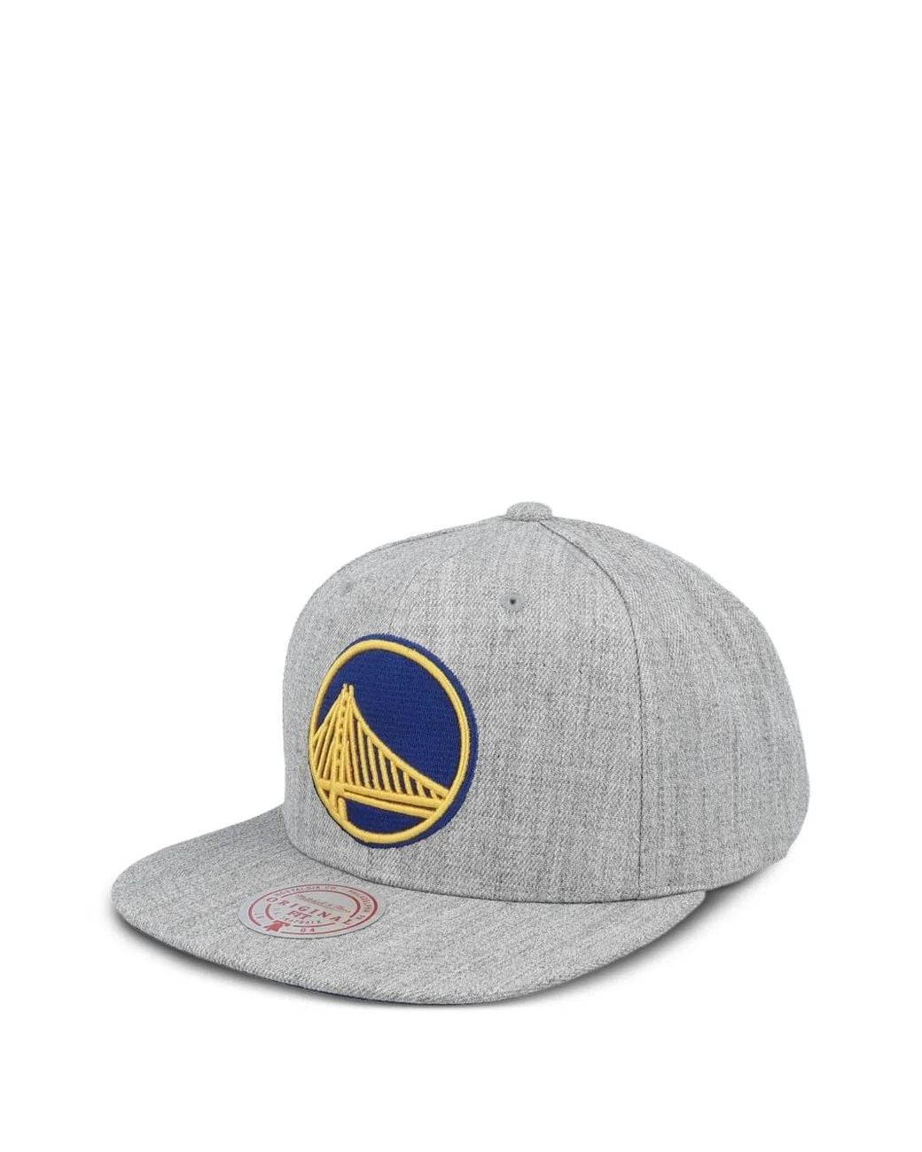 Mitchell & Ness Gray Nba Team Heather 2.0 Snapback Cap for men