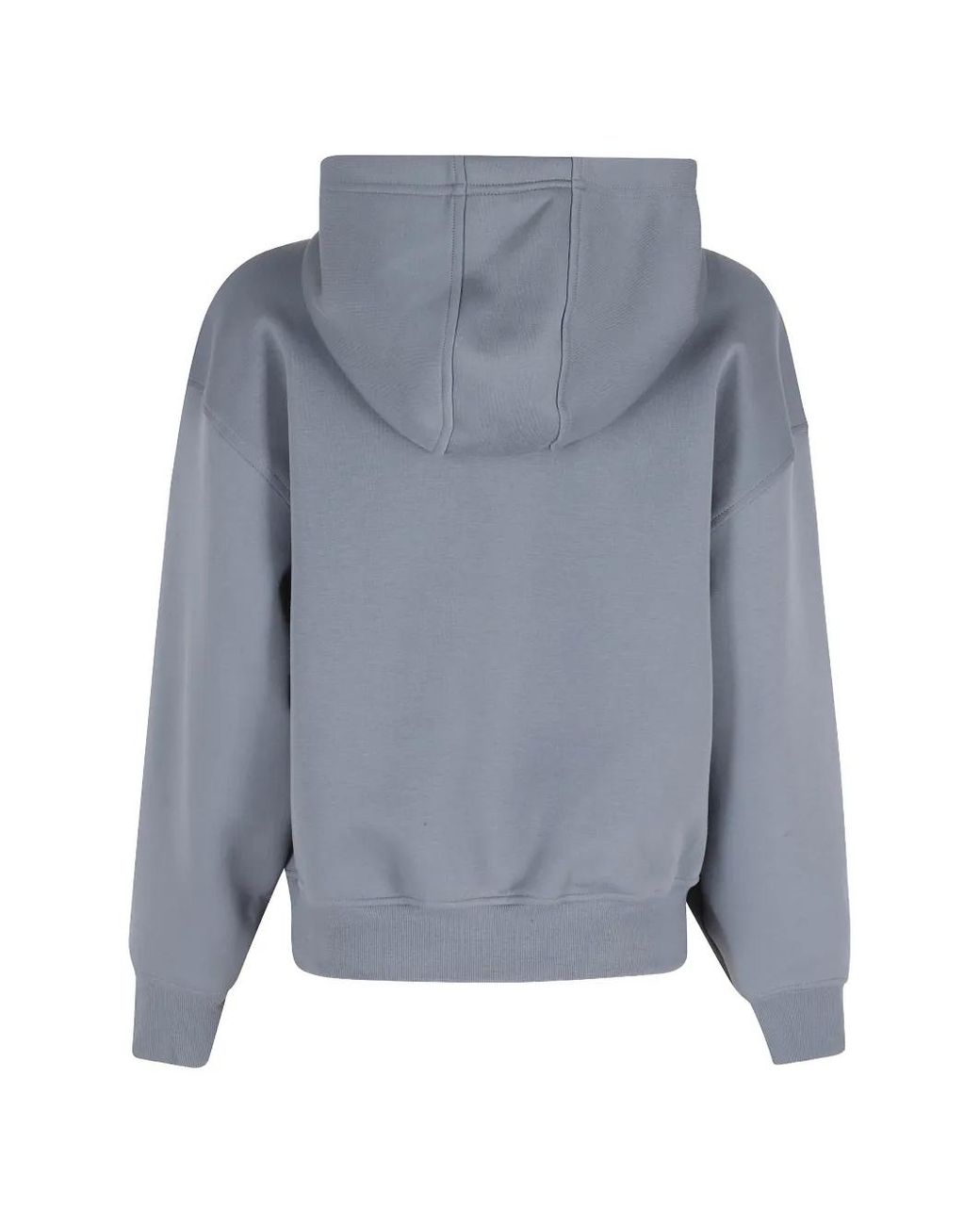 adidas By Stella McCartney Logo-Print Half-Zip Hoodie in Blue | Lyst