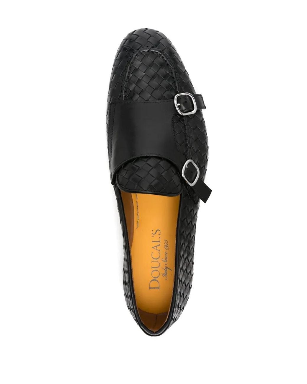 Doucal's Gewebte Monk-Schuhe in Black für Herren