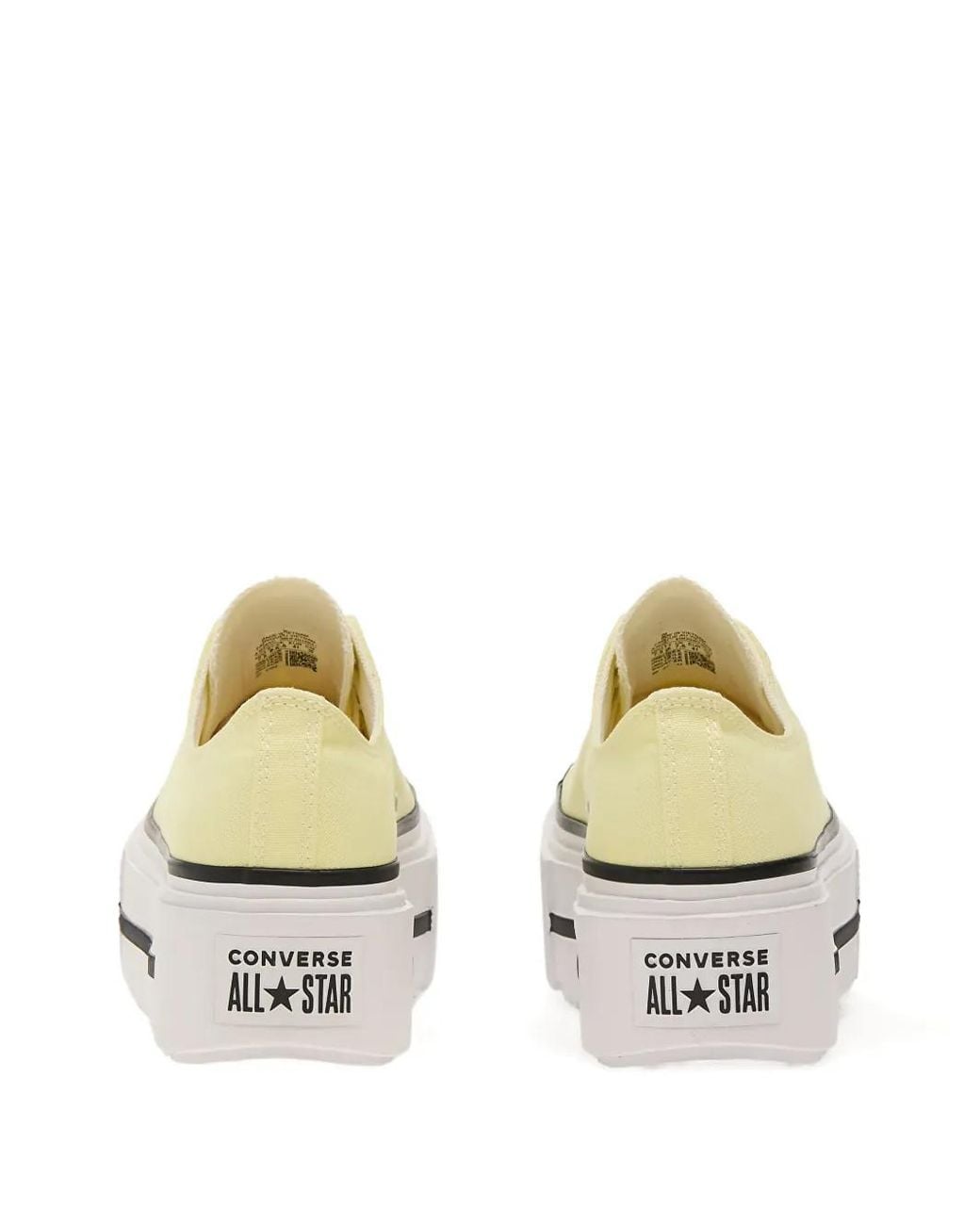 Converse White Chuck Taylor Platform Sneakers