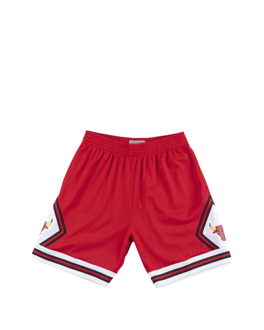 Mitchell & Ness Shorts Mit Grafischem Print in Red für Herren