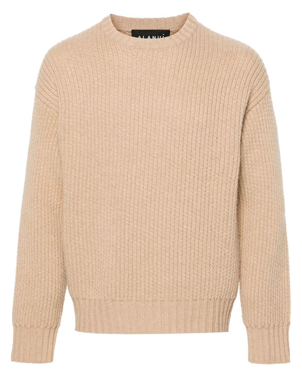 Alanui Natural Finest Cable-Knit Jumper for men