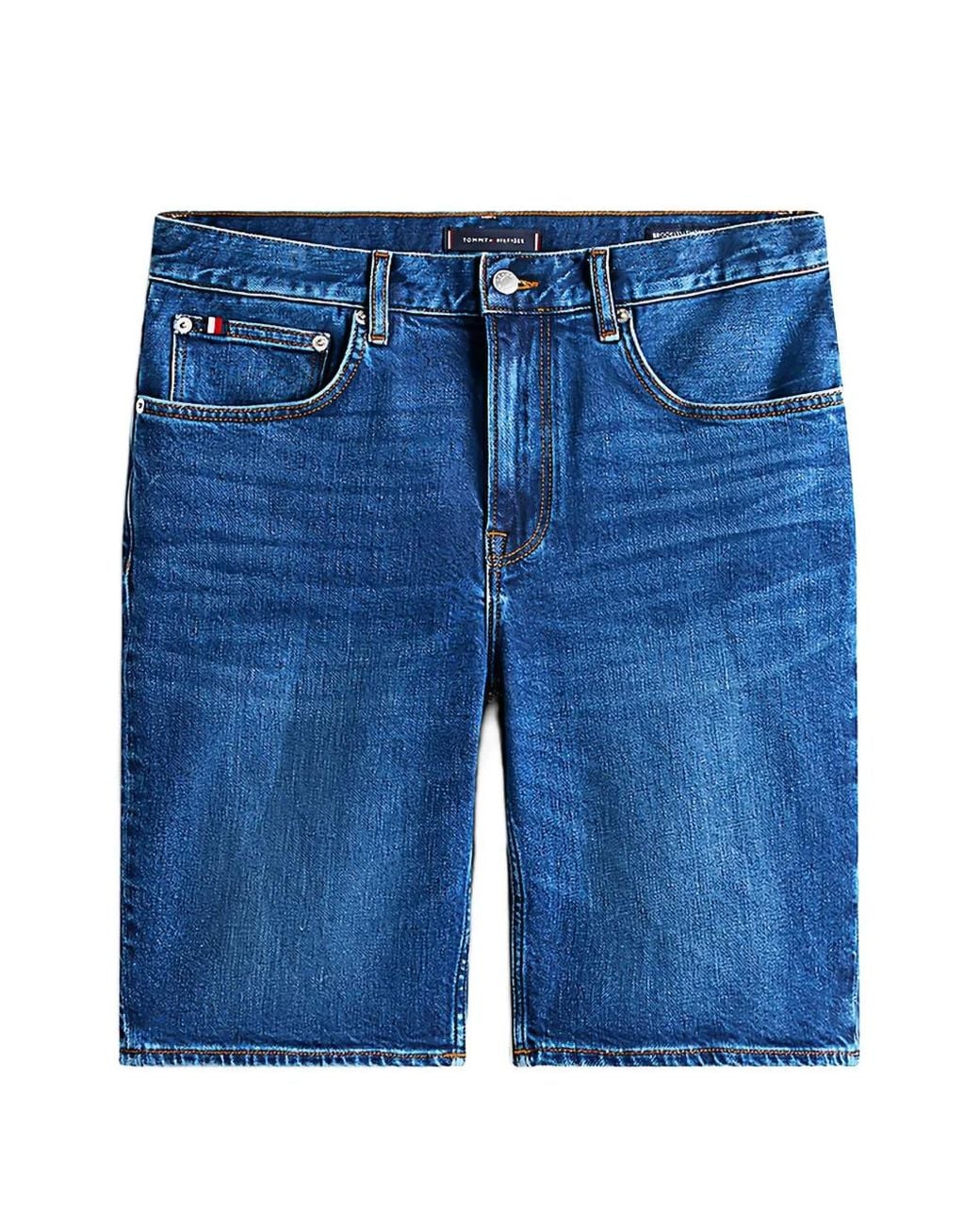 Tommy Hilfiger Blue Brooklyn Denim Shorts for men