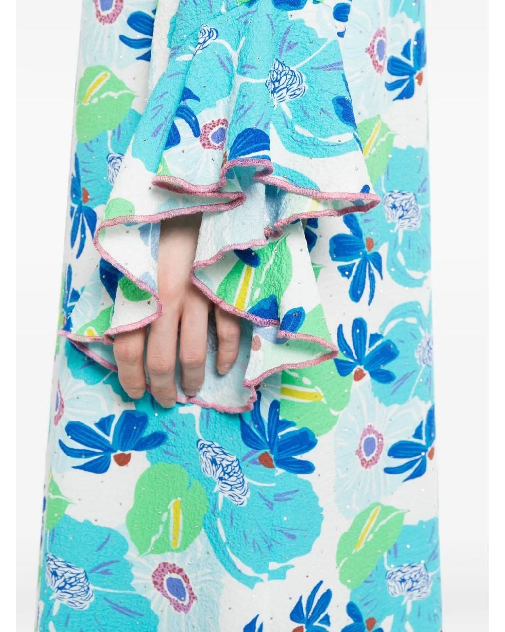 Bambah Hazel Jurk in het Blue