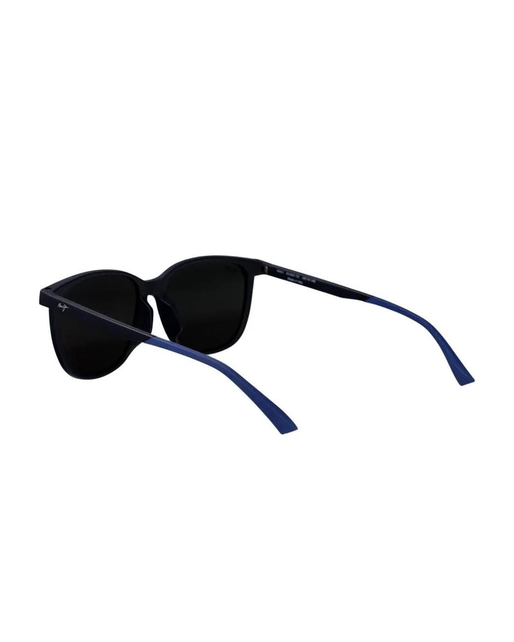 Maui Jim Black Round-Frame Sunglasses for men