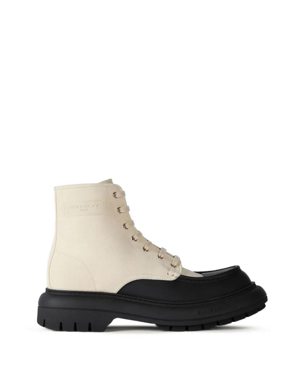 Givenchy White Cargo Desert Boots for men