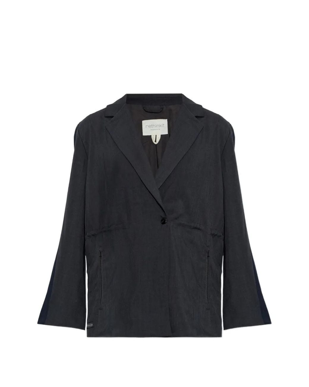 Rethinkit Studios Blue Open-Lapel Blazer