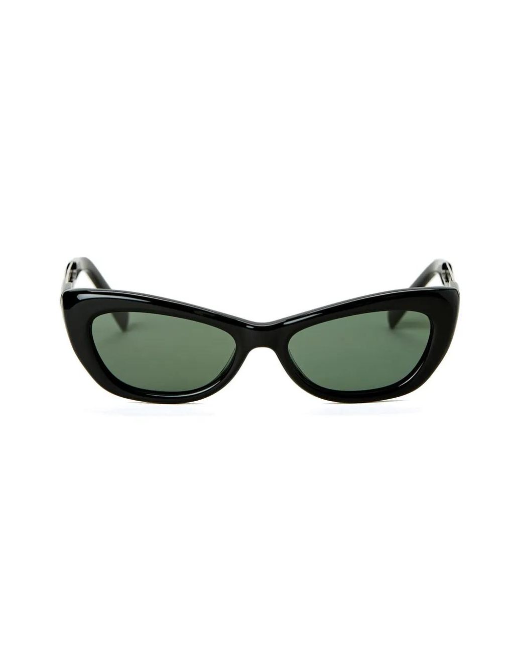 Christopher Esber Green Dillon Beluga Cat-Eye Frame Sunglasses