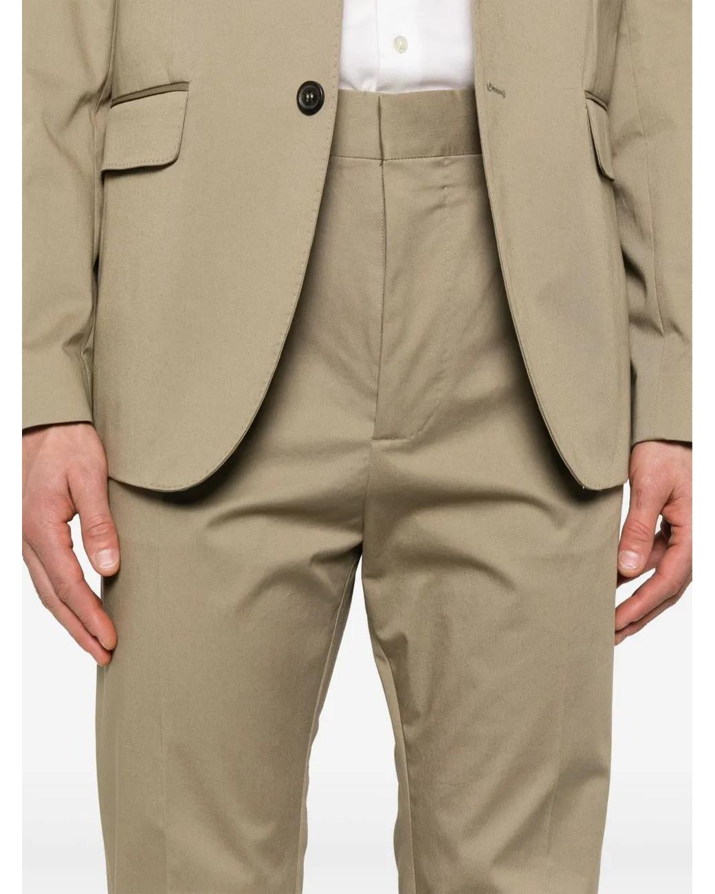 DSquared² Natural Single-Breasted Suit for men