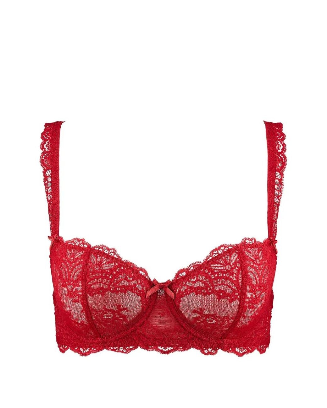 Aubade Red Danse Des Sens Lace Bra