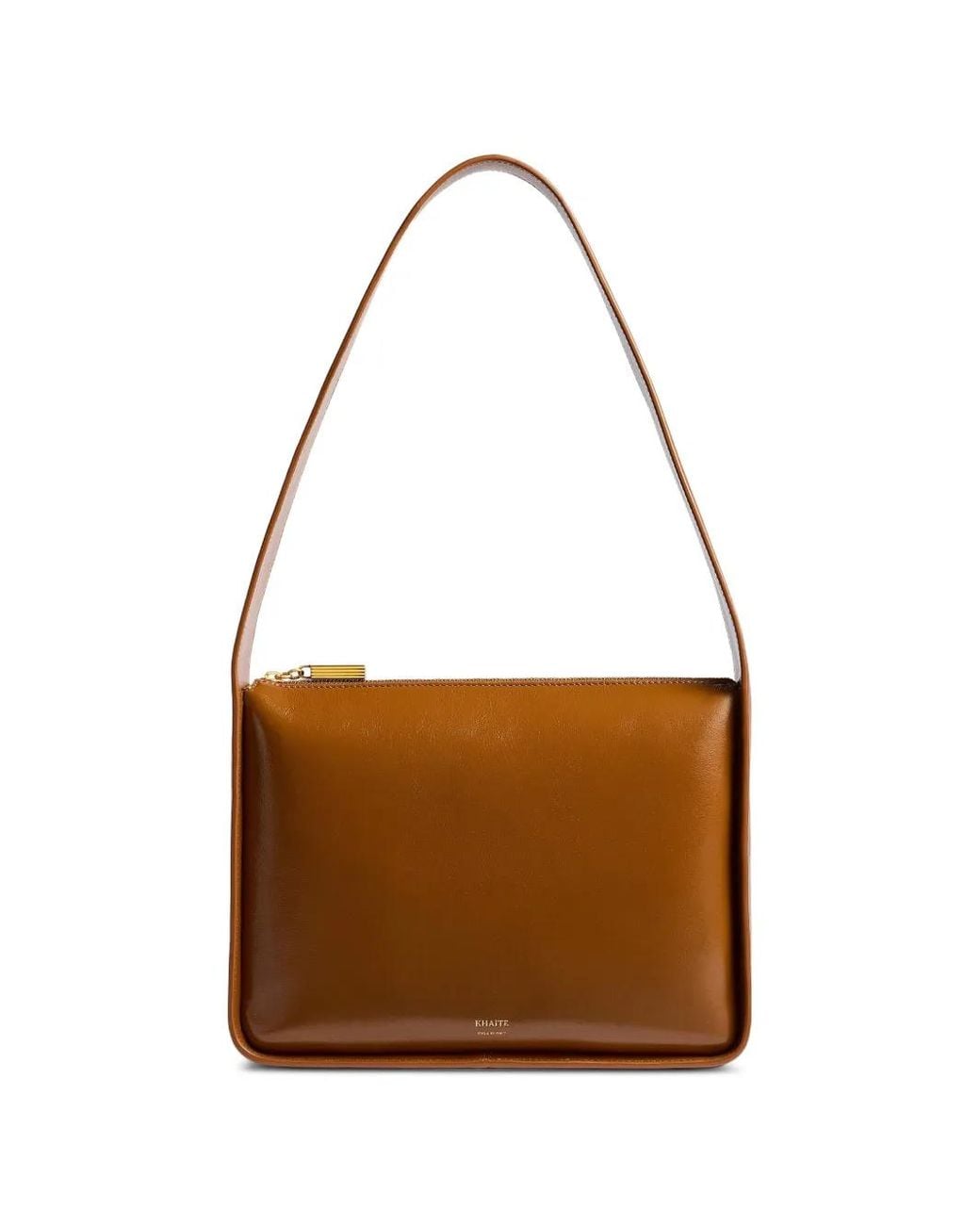 Khaite Brown Lori Squared Bag