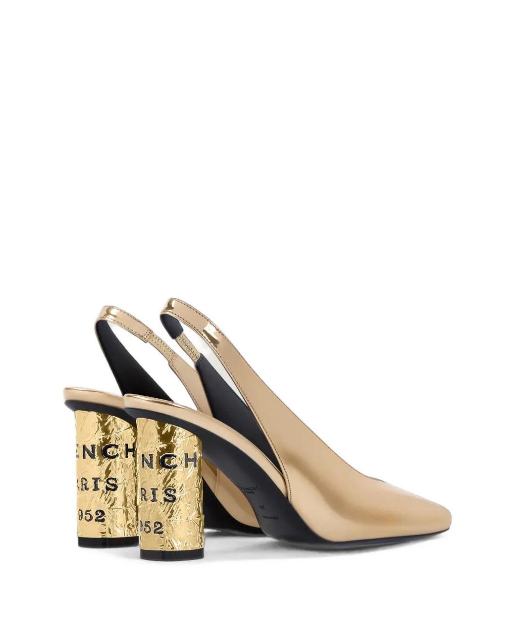 Givenchy Natural Tape Slingbacks