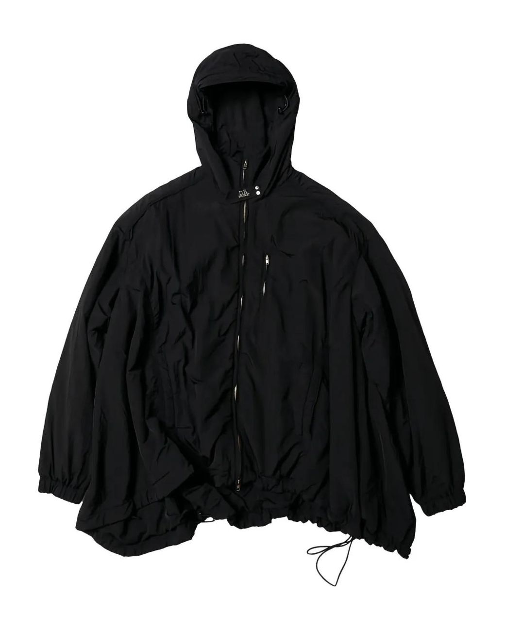 Chaqueta Con Capucha Y Detalle De Lentes Doublet de hombre de color Black