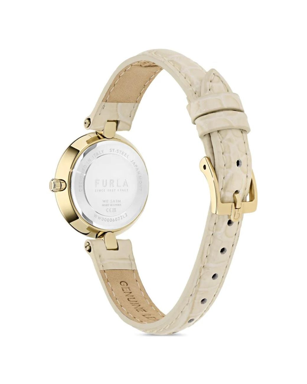 Furla Metallic Logo Links 28Mm Watch
