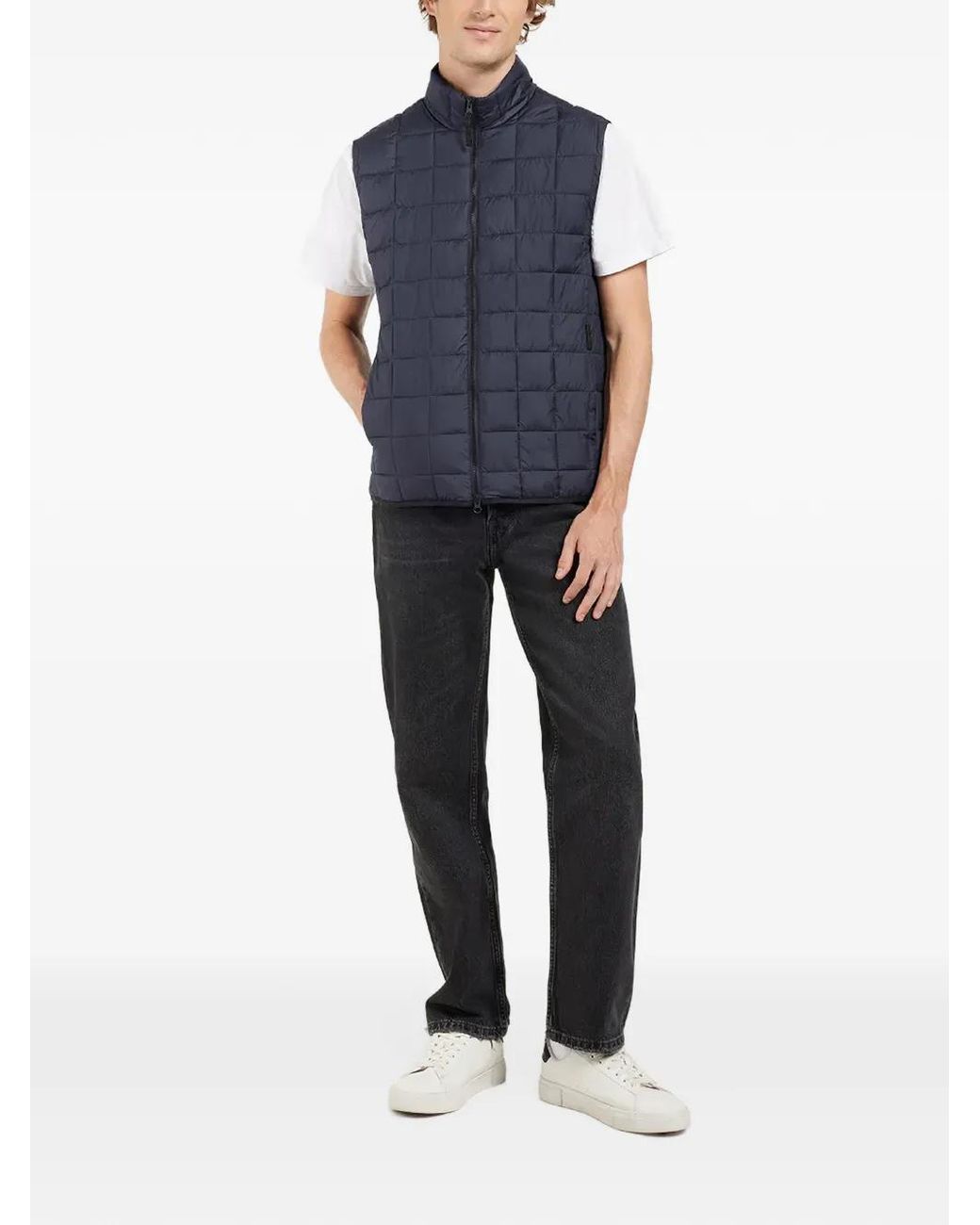 Didriksons Blue Samuel Quilted Gilet for men