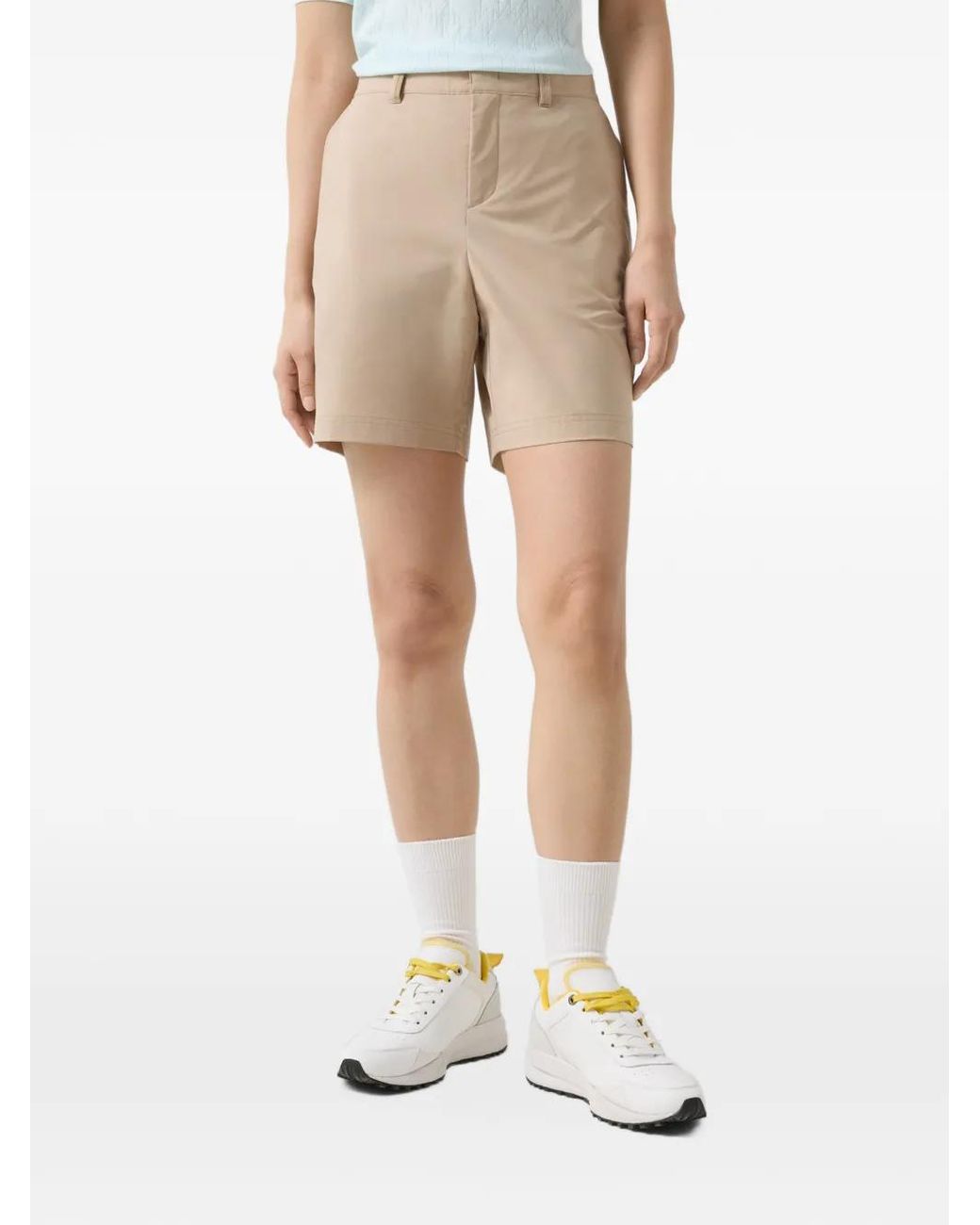 Bogner White Eleni Stretch Shorts