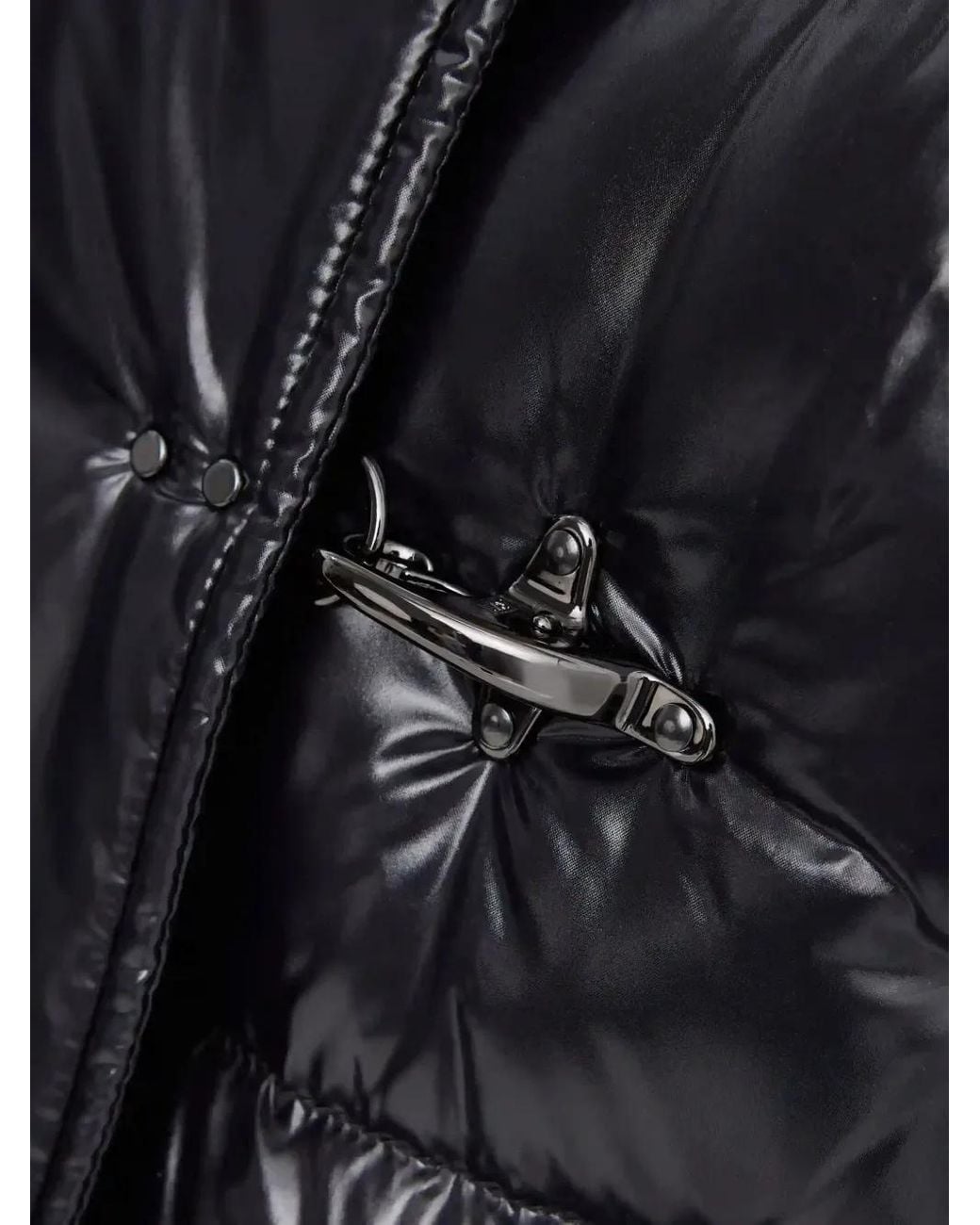 Fay Black Quilted Padded Gilet
