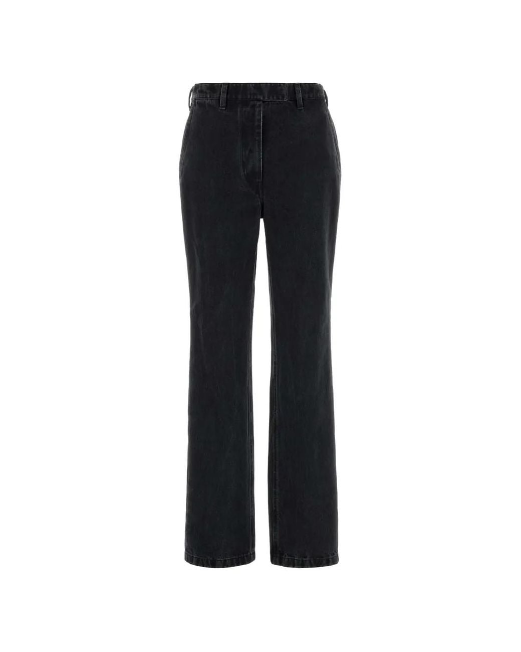 Rier Black Belt-Loops Jeans