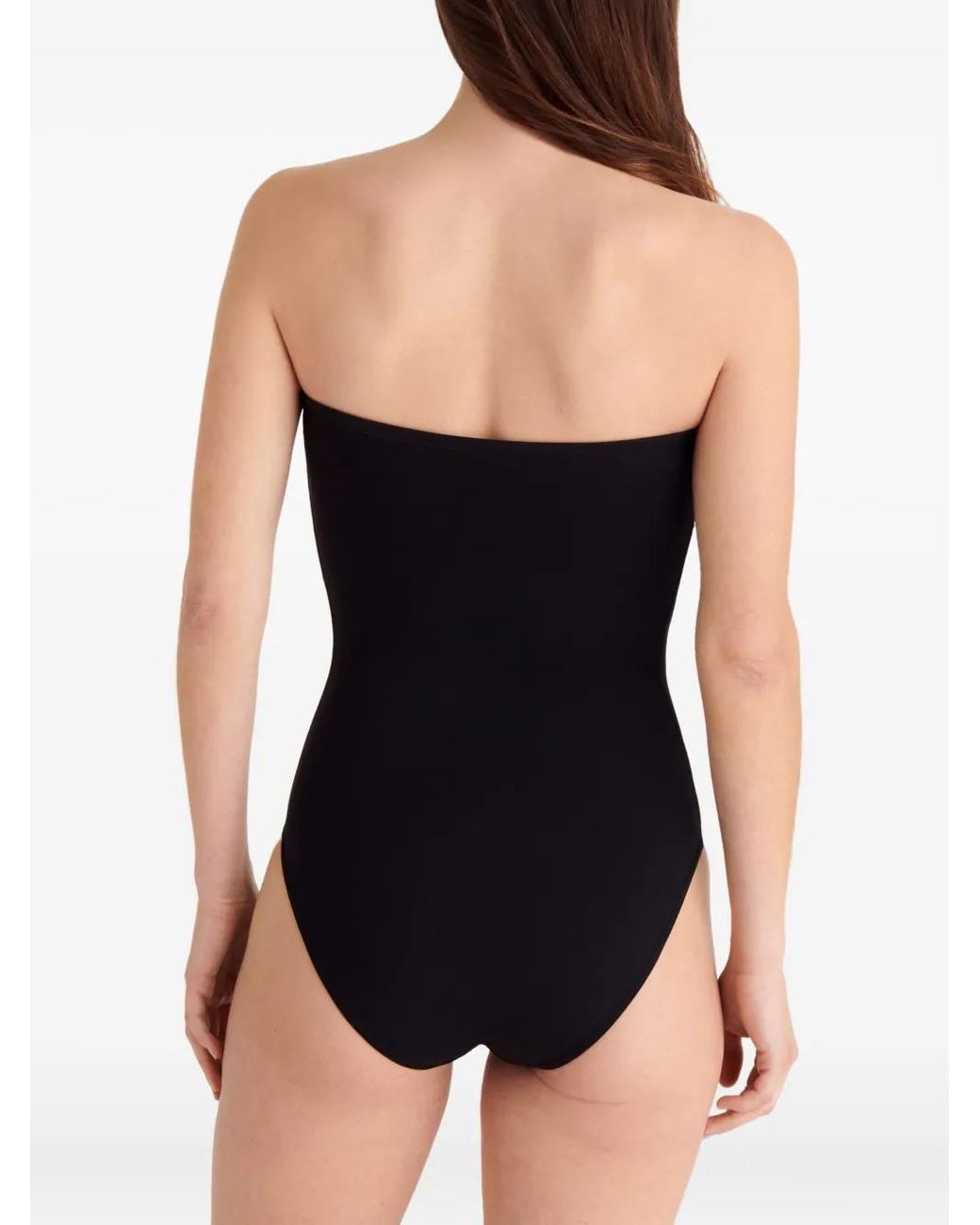 Eres Black Strapless Cassiopée Swimsuit