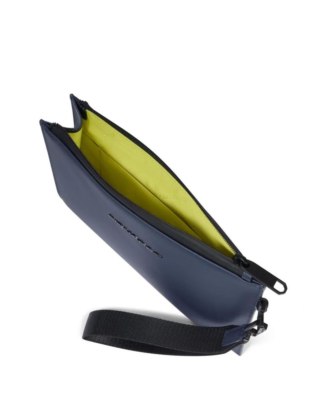 Piquadro Blue Water-Resistant Clutch Bag for men