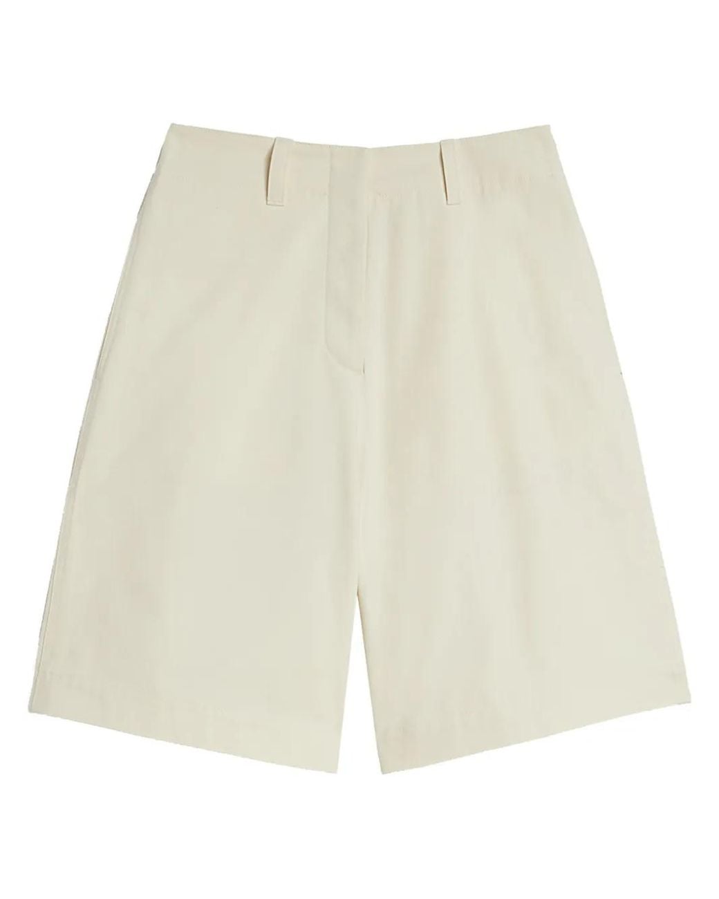Jil Sander White Natural Shorts