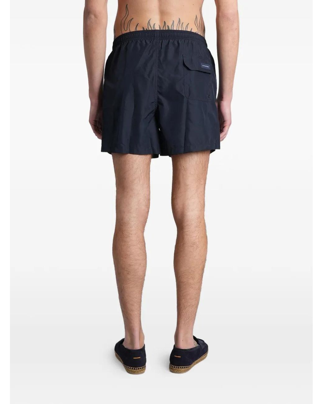 Tagliatore Blue Short De Bain À Lien De Resserrage for men
