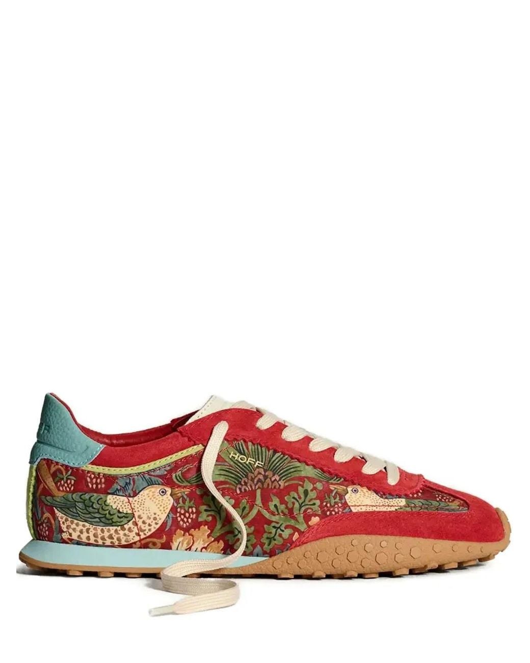 HOFF Red Bridge Morris Floral-Print Sneakers
