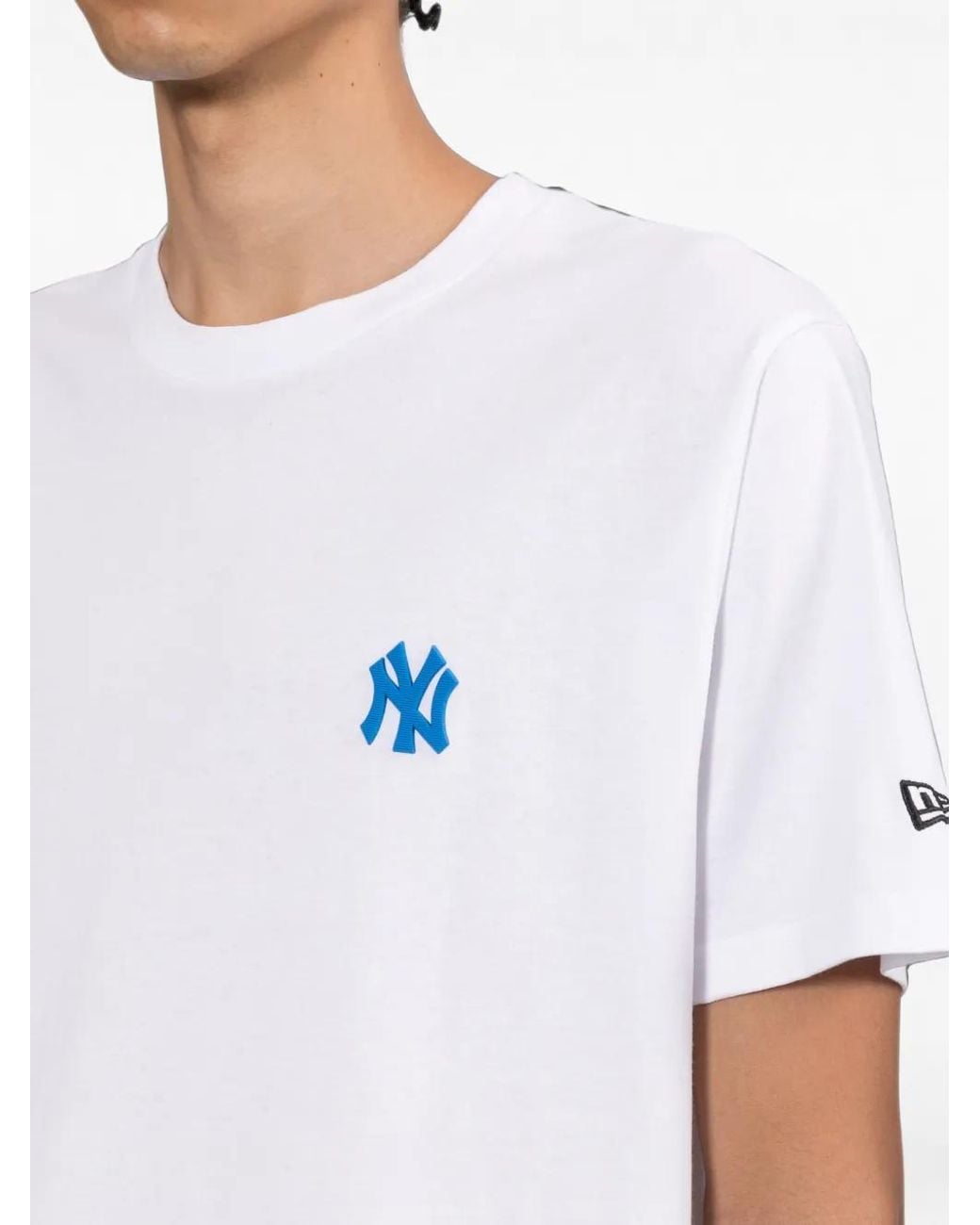 KTZ White Logo-Embroidered T-Shirt for men