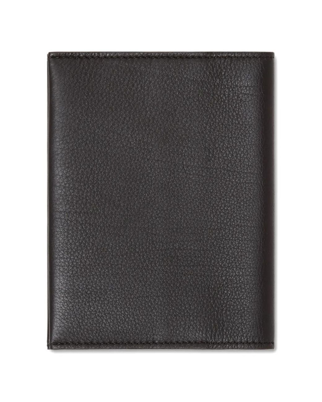 Zegna Black Secondskin Passport Case for men