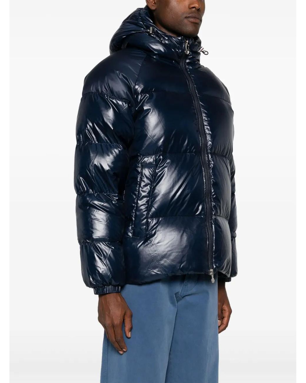 Pyrenex Blue Sten Puffer Jacket