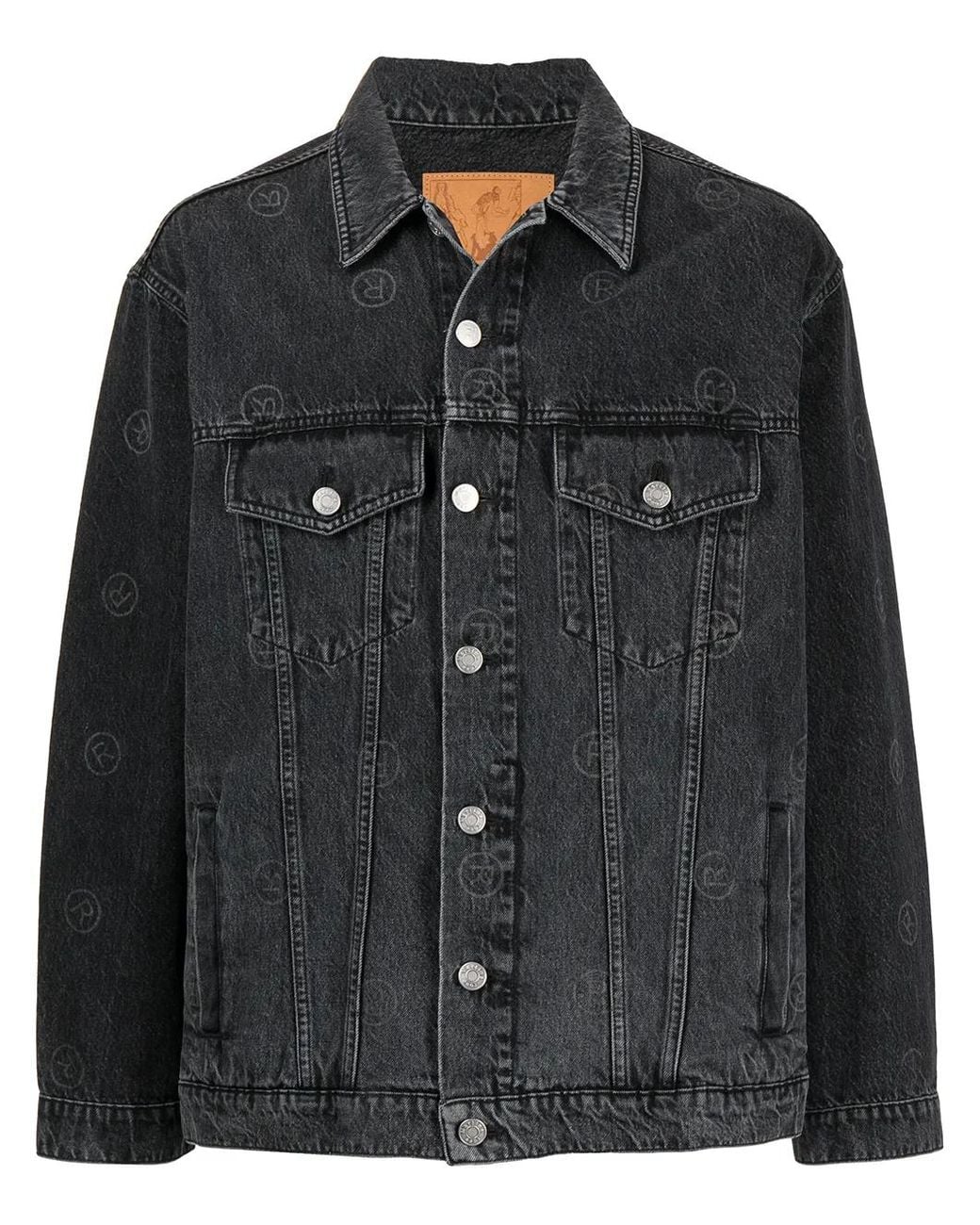 Martine Rose Jack Met Logoprint in het Black