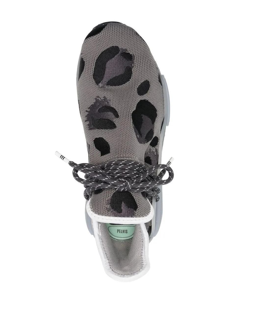 Adidas Gray Nmd Hu "Animal Print" Sneakers