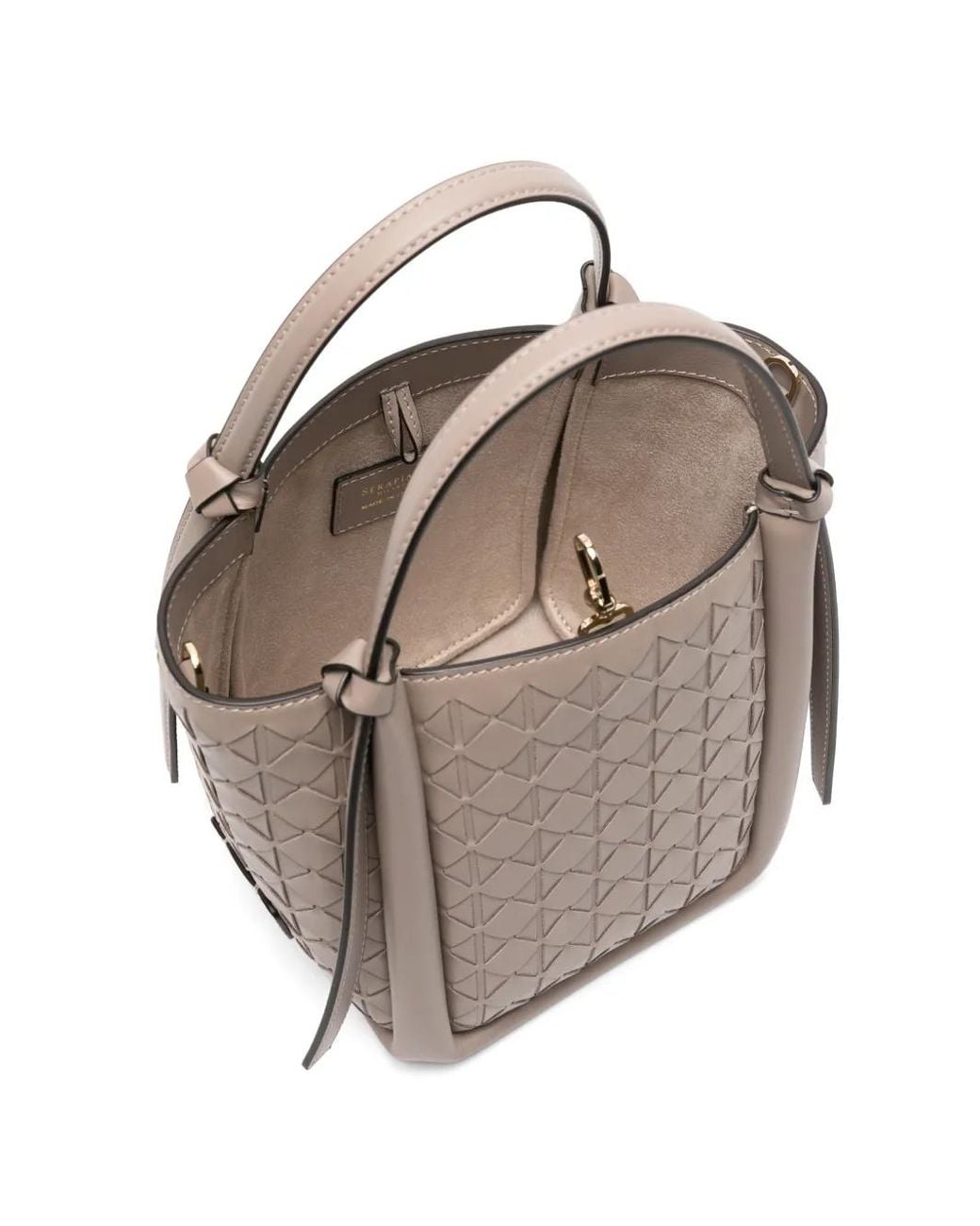 Serapian Gray Mini-Eimer