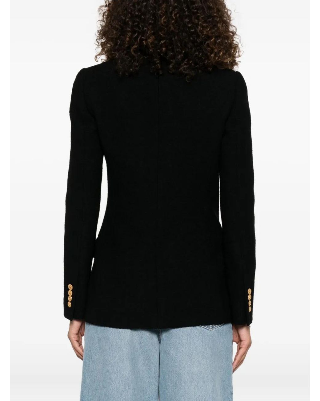 Chloé Black Double-Breasted Blazer