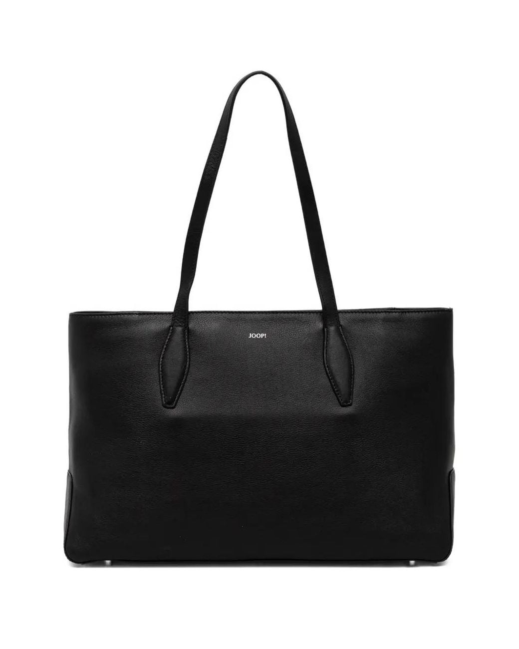 Joop! Black Logo-Detail Tote Bag
