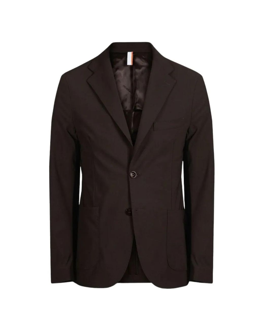 Pmds Black Louis Single-Breasted Notch-Lapel Blazer for men
