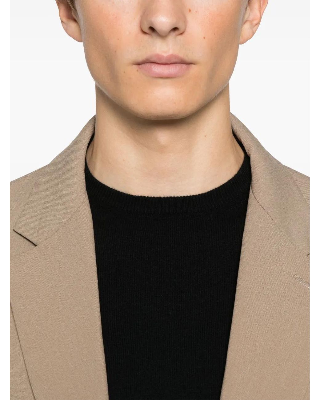Fedeli Black Argentina Sweater for men