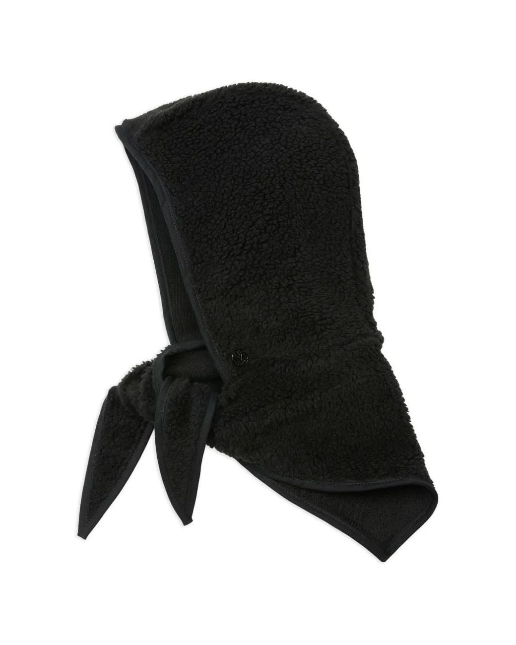 Maison Michel Black Hazel Hut Mit Shearling-Effekt
