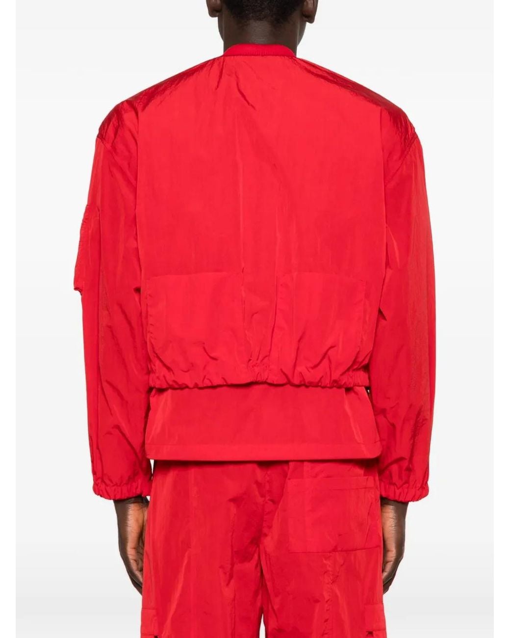 Fendi Red Zip Jacket for men