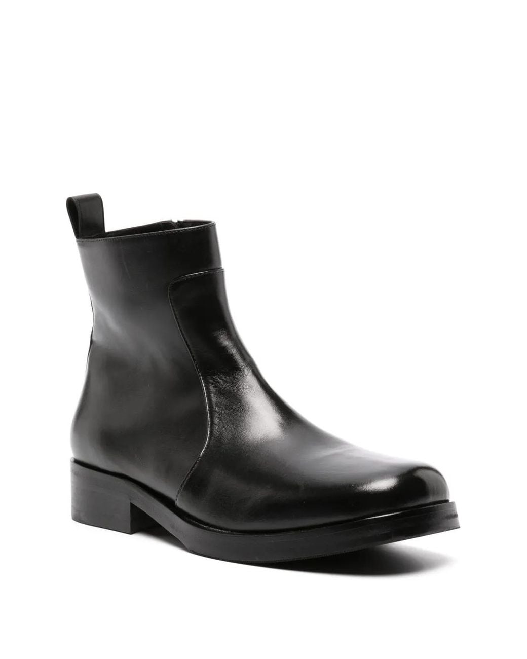 Studio Nicholson Black Square Boots for men