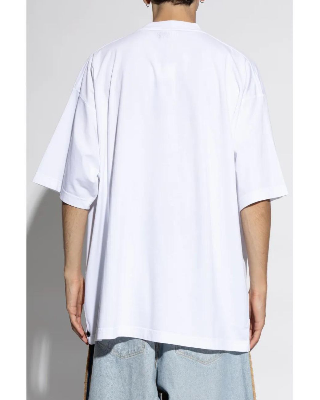 Vetements No Social Media T-shirt in White for Men | Lyst