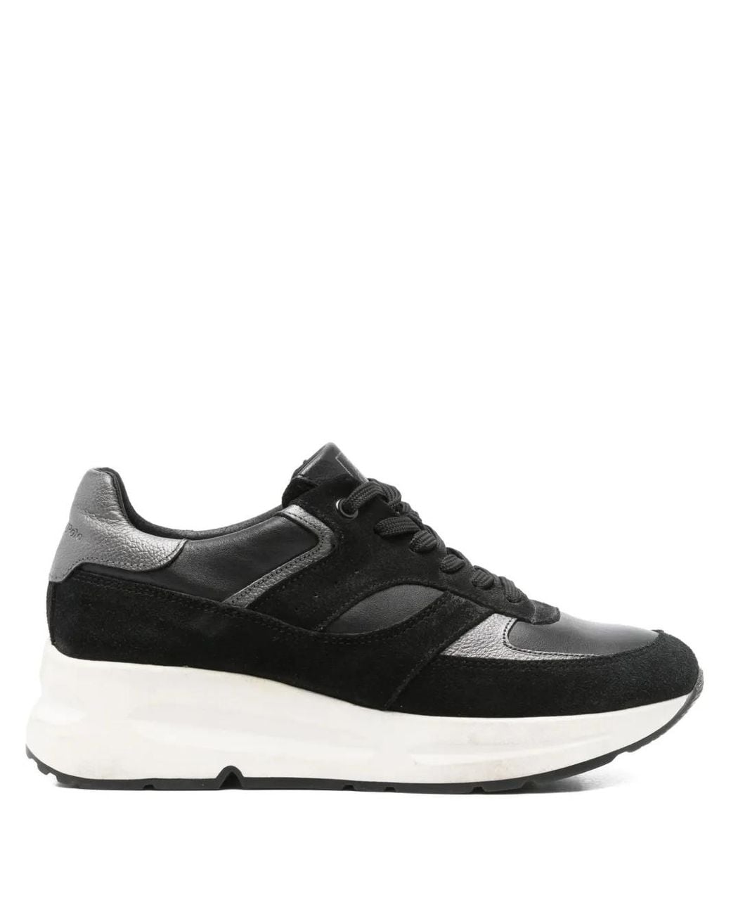 Marc O' Polo Black Leather Trainers