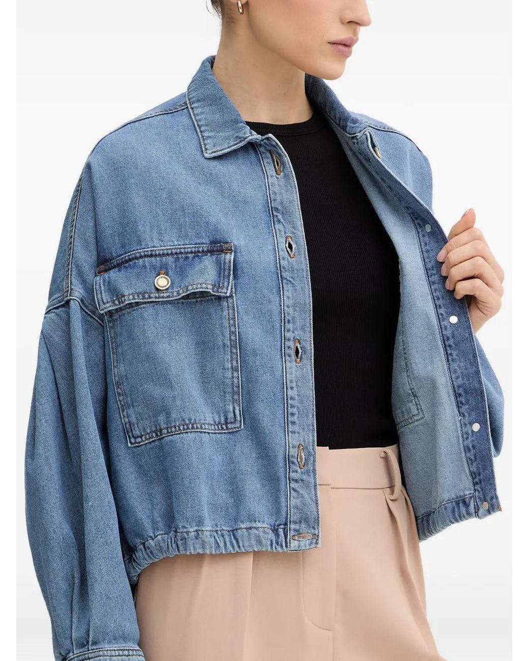 Sessun Blue Cazanim Denim Jacket
