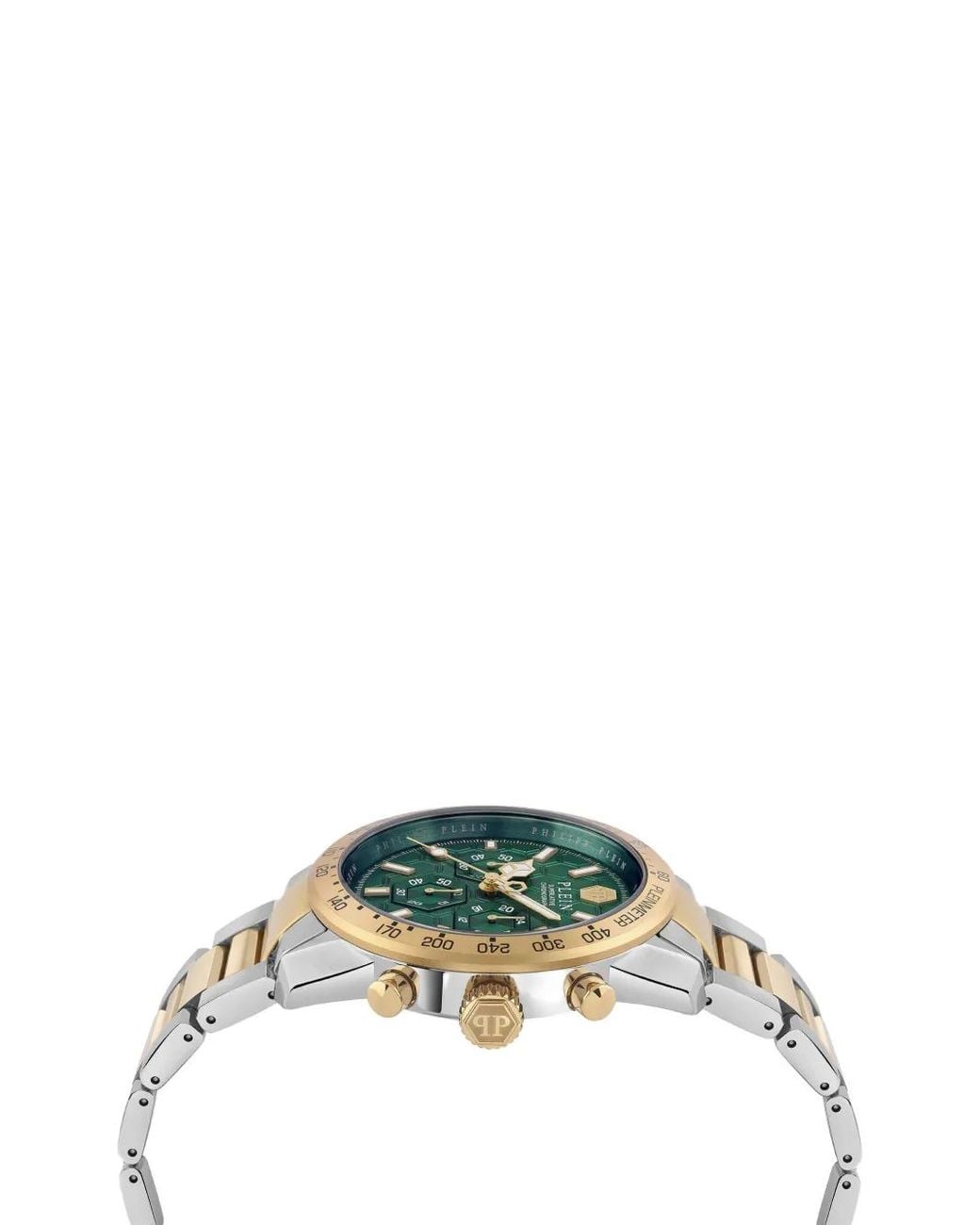 Philipp Plein Metallic Pleinmeter 44Mm Watch for men
