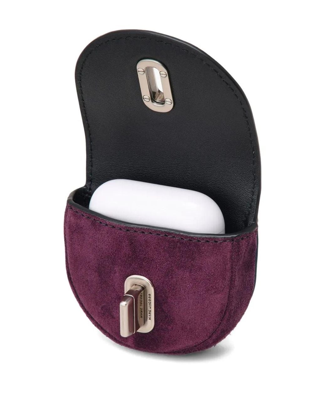 Marc Jacobs Purple Large The Crescent Shoulder Bag