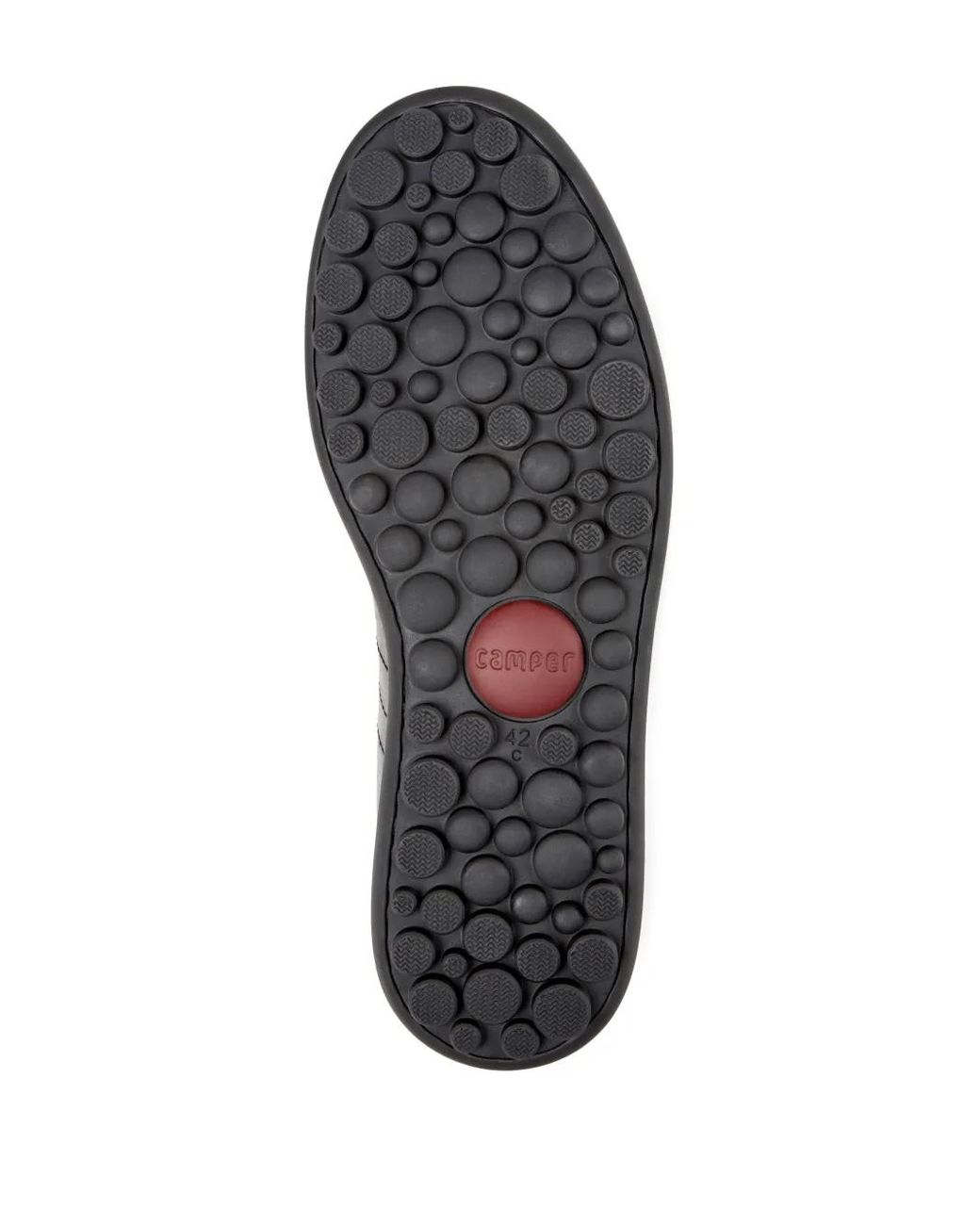 Camper Black Pelotas Ariel Leather Sneakers for men